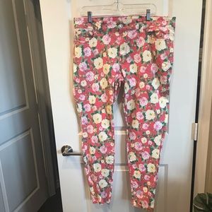Forever 21 (F21) Floral Pants